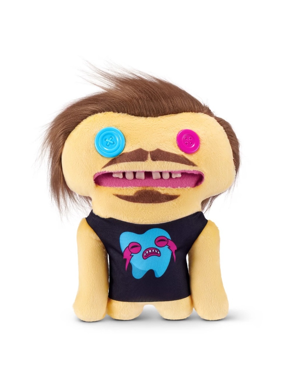 New Fuggler Fuggstars! Series 2 Mr Fug Beast Vibes 9" Plush Monster Teeth